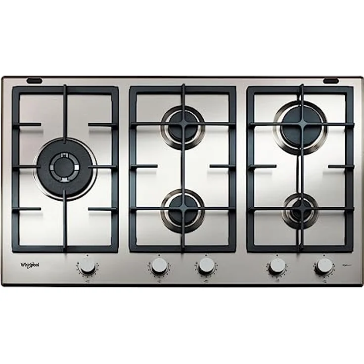 Whirlpool GMAL 9522/IXL, Gaskochfeld mit 5 Brennern – Bild 1