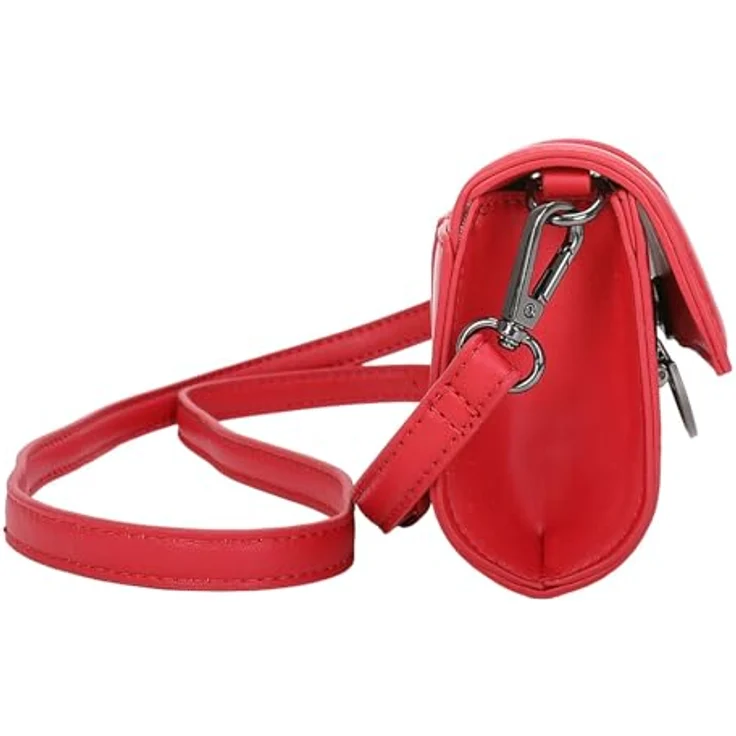 Buffalo Curve Night Umhängetasche, 20 cm, muse red shake aus 100% Polyurethan – Bild 3