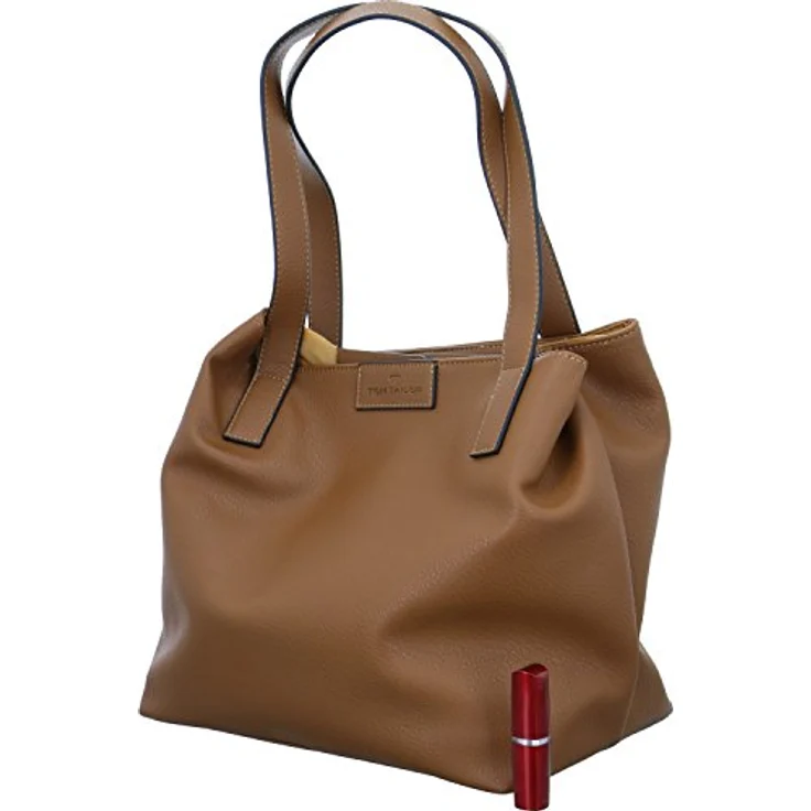 TOM TAILOR Shopper Miri zip, aus griffigem Lederimitat mit flachen Handgriffen, in zwei neuen Farbvarianten – Bild 2