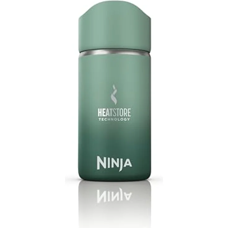 Ninja 300 ml Sip Perfect Thermosflasche für Heißgetränke, BPA-frei, spülmaschinenfest, Grün – Bild 1