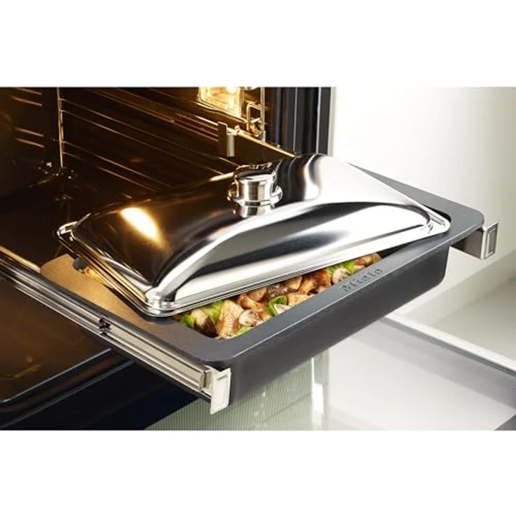 Miele 10314270 HUB5001-M Universalbräter induktionsfähig - 44,8 cm - leichte Reinigung dank hochwertiger Antihaft-Beschichtung – Bild 4