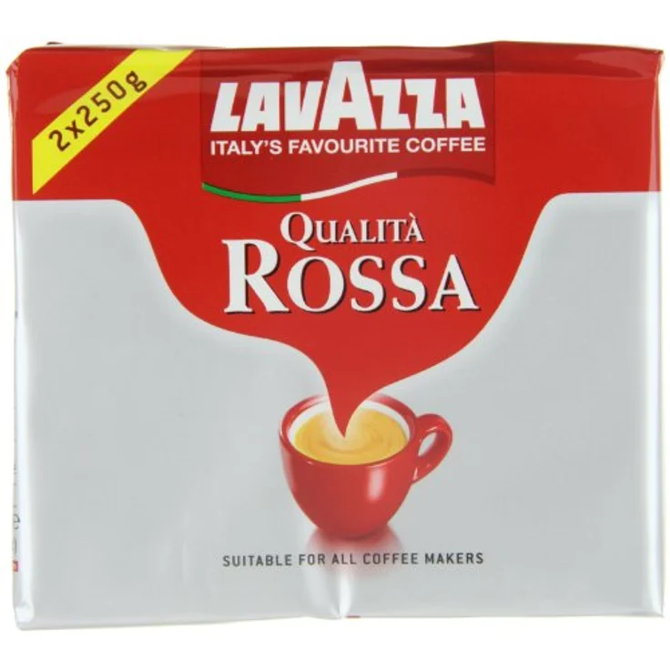 Lavazza Gemahlener Kaffee - Qualità Rossa - 2er Pack (2 x 500 g) – Bild 5
