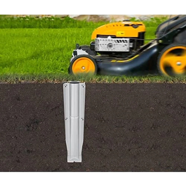 Brabantia 310829 Topspinner 50 M - 45 mm Rohr mit Metall-Bodenanker und Bezug – Bild 4