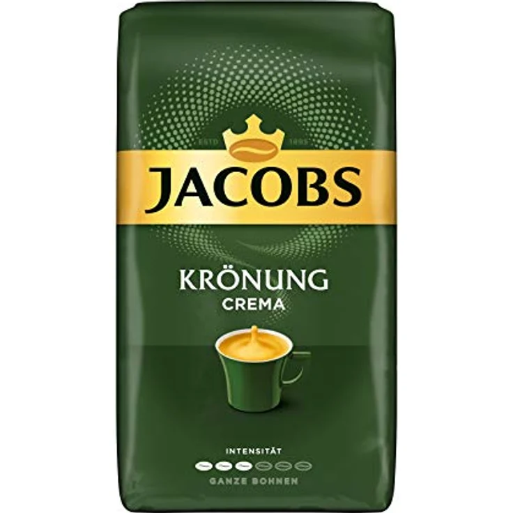 Jacobs Kaffeebohnen Krönung Crema, 4er Pack, 4 x 1 kg Bohnenkaffee – Bild 2