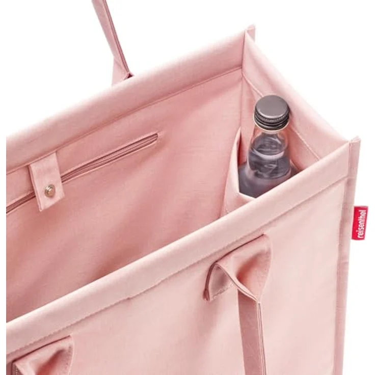 Reisenthel Shopper Daily Shopper, wasserabweisend aus recyceltem Polyester, groß, 42 x 17 x 35 cm, Nude – Bild 3