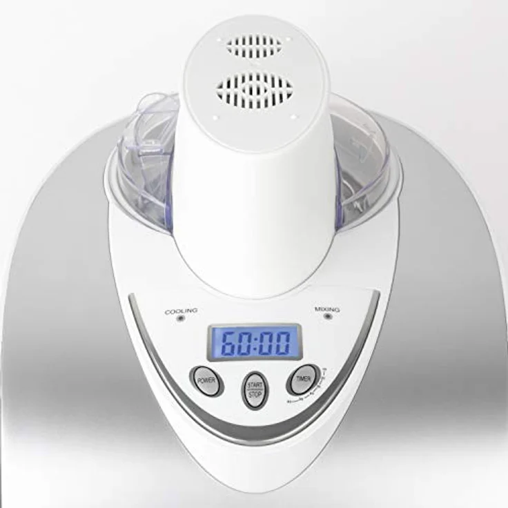 H.Koenig professionelle Eismaschine HF180 - Elektrisch - 1 L - 135 W - Kühlfunktion - Schnelle Zubereitung - Eis, Frozen Joghurt und Sorbet – Bild 7