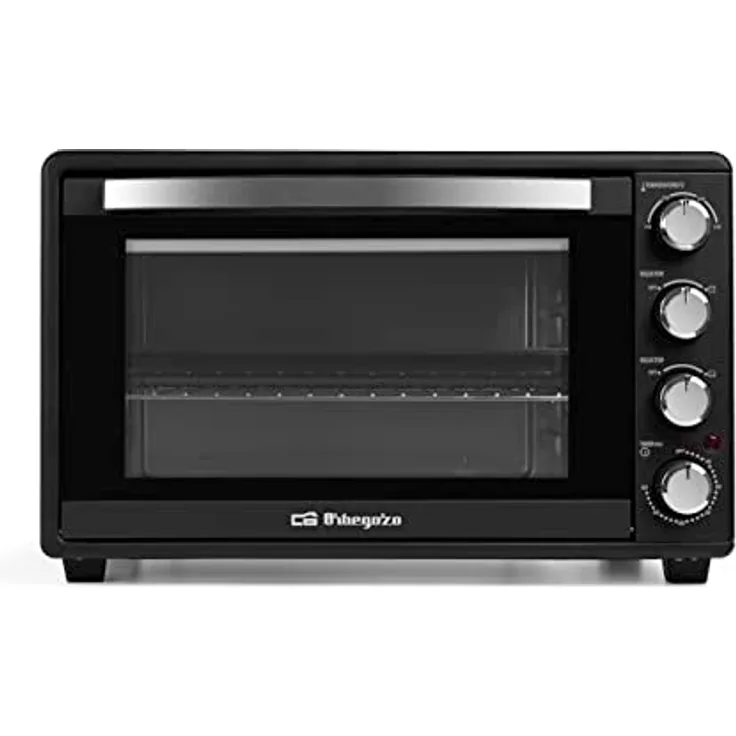 Orbegozo HCI 5045 - Tisch-Elektrobackofen, einstellbarer Thermostat, Timer, Kontrollleuchte, 45 Liter, 2000 W, [Exklusiv Amazon]