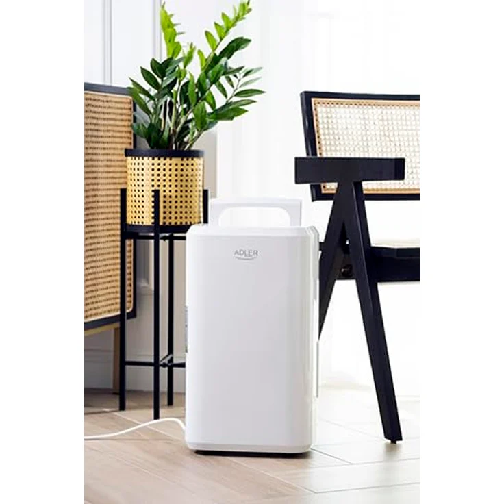 Adler Kompressor-Luftentfeuchter ADLER AD-7861, 10 Liter/24 Stunden, LCD-Display, Weiss – Bild 6