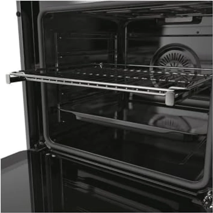 Candy CA6 N5B3EYTX, Elektrischer Ofen mit 78 Litern Garraum, Schwarz und Edelstahl, energieeffizient A++, digitale Steuerung, bis 300°C – Bild 5