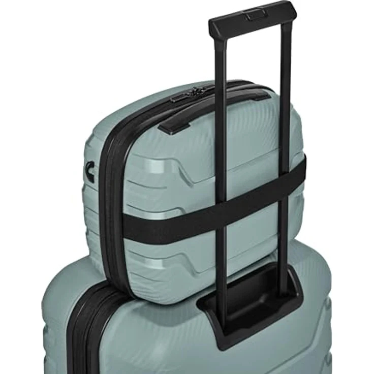 Smartbox Hartschalen Handgepäck Kosmetik-Koffer, stabiles Beauty-Case mit Aufsteckfunktion, 34 x 17 x 27 cm, 14 Liter, leichtes Polypropylen (Edition 01) – Bild 2