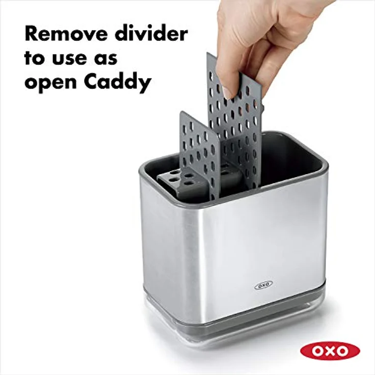 OXO Good Grips Utensilienhalter für die Spüle, edelstahl – Bild 4