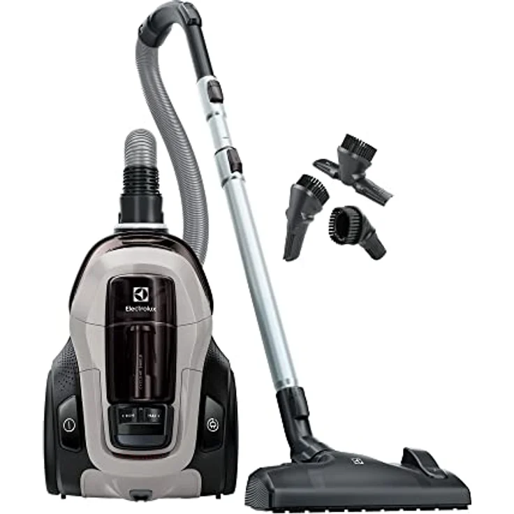 Electrolux PC91-4MG Pure C9 Staubsauger ohne Beutel, 700 W, 16 Liter, 72 Decibel, Stahl, Mineralgrau – Bild 2