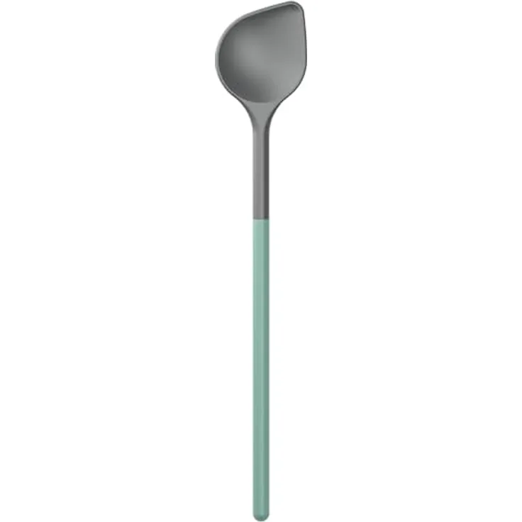 Rosti Optima Kochlöffel Kunststoff, Rührlöffel mit Spitze, Hitzebeständig bis zu 220°C, Spülmaschinenfest, Länge 31 cm, Nordic Green