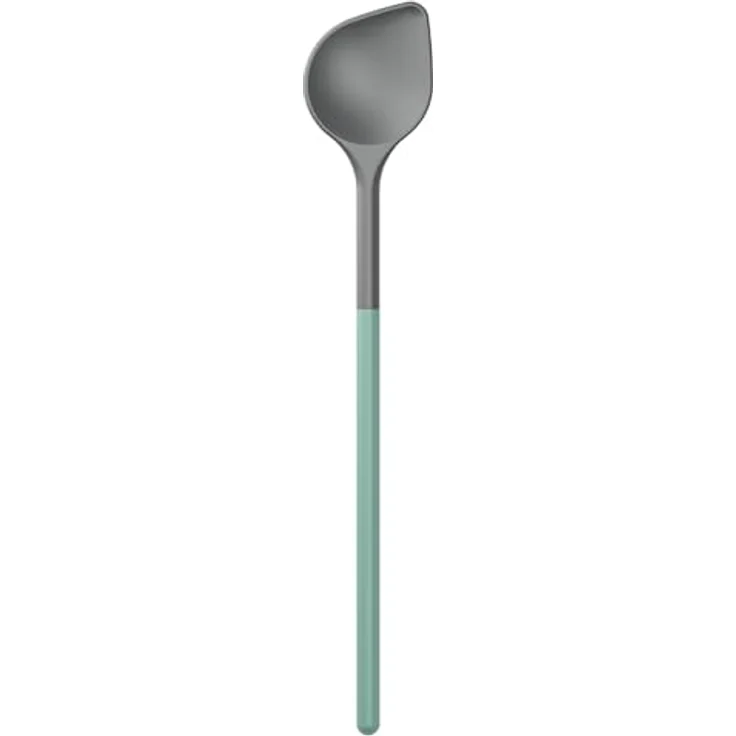 Rosti Optima Kochlöffel Kunststoff, Rührlöffel mit Spitze, Hitzebeständig bis zu 220°C, Spülmaschinenfest, Länge 31 cm, Nordic Green – Bild 1