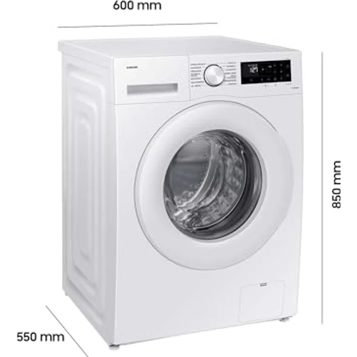 WW5000C, Waschmaschine, Ecobubble™, Hygiene-Dampf, 8kg, EEK: A, WW80CGC04ATEEG - Preisvergleich – Bild 2