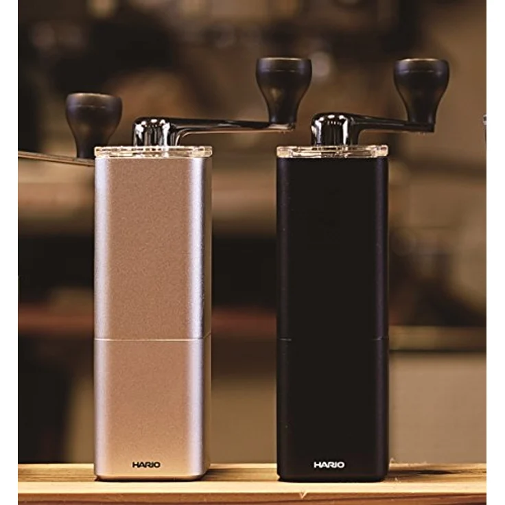Hario Coffee Mill Prism 24g silver manuelle Kaffeemühle – Bild 3