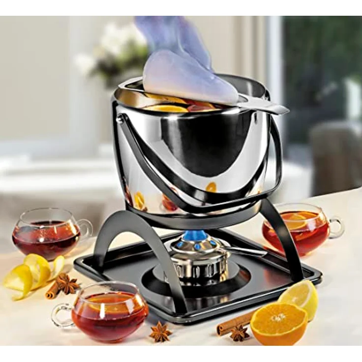 Spring FeuerzangenbowleSet, Fondue Set, Silber - Preisvergleich – Bild 7