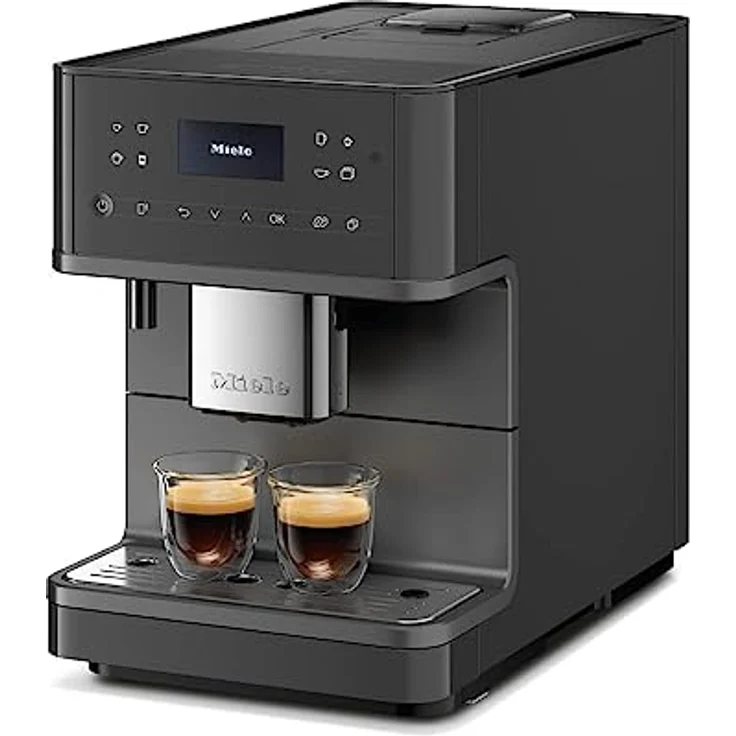 Miele CM 6560 MilkPerfection Kaffeevollautomat - Getränkevielfalt - Expertenmodus - mit Milchgefäß - OneTouch for Two - Vernetzung WiFiConnct - 8 Genießerprofile - Graphitgrau PearlFinish – Bild 3