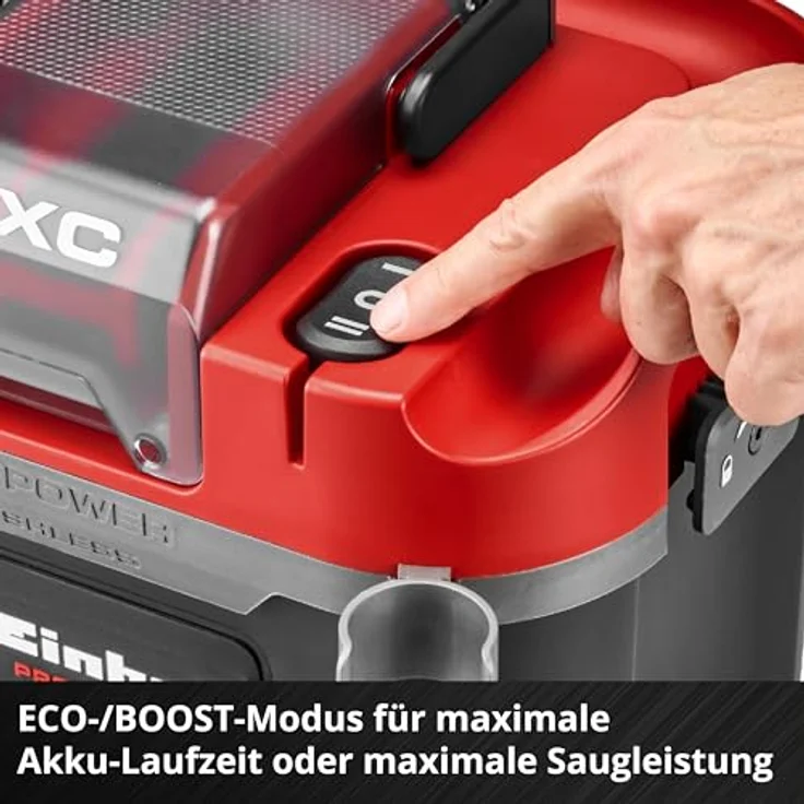 Einhell Professional TP-VC 18/10 Li BL L-Solo, Akku-Nass-/Trockensauger mit 10l Staubklasse L, bürstenlosem Motor und 2 Saugmodi – Bild 11