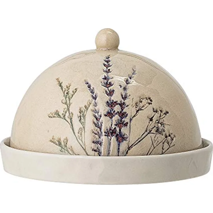 Bloomingville Butterdose Bea, natur, Keramik