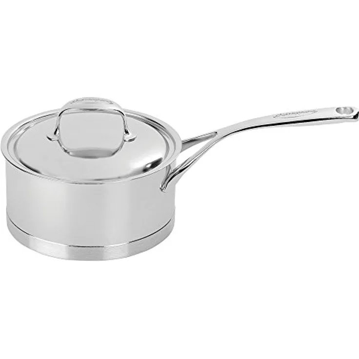 DEMEYERE 41416-41516 Stielkasserolle aus Edelstahl, 1.5 liters, Silber