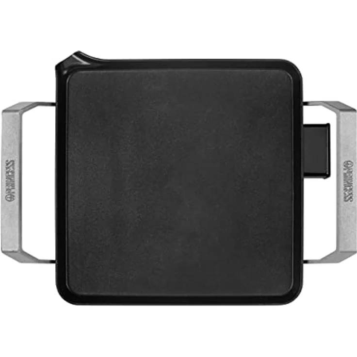 Princess 103090 Table Chef Premium Compact, Quadratische Teppanyaki-Mini-Grillplatte, für bis zu 2 Personen, hohe Leistung von 1500 Watt, Schwarz – Bild 3