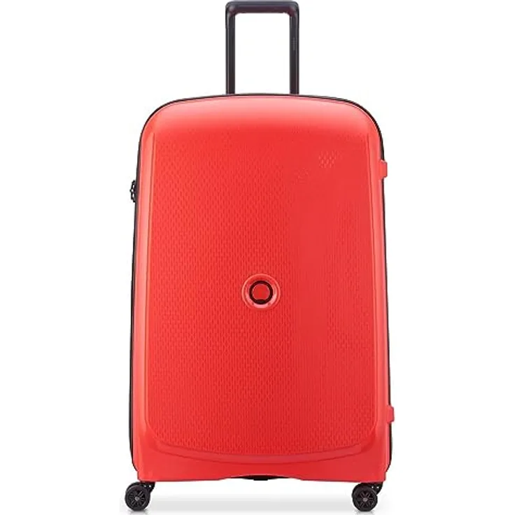 DELSEY PARIS - Belmont Plus - Ausziehbarer Starrer Großraumkoffer - 82x52x37 cm - 132 Liter - XXL - Rot verwelkt