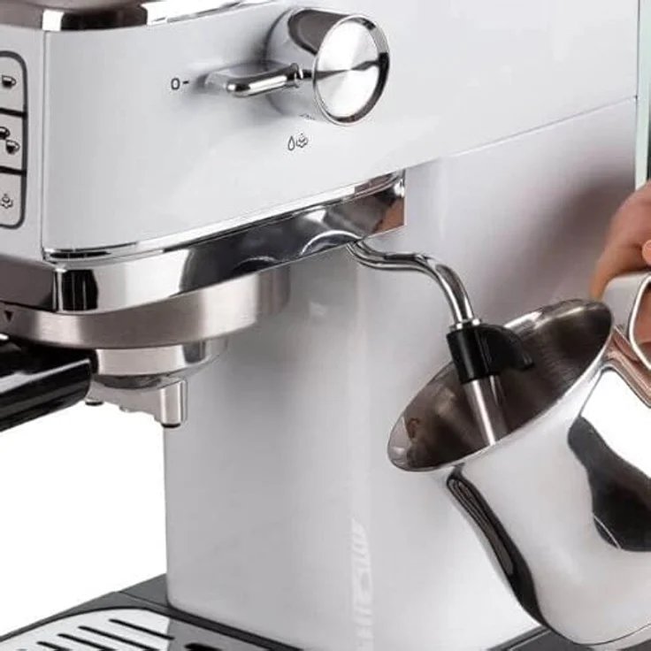 Ariete Perfetto Slim Manometro 1381/14 biały, Siebträgermaschine, Weiss – Bild 5