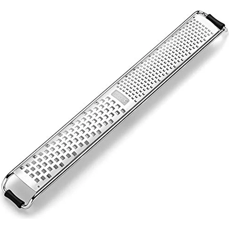 LURCH 220260 Duo-Reibe fein + mittel, 2 Reiben, extra schmal (2,5 x 32 cm) aus Edelstahl – Bild 3