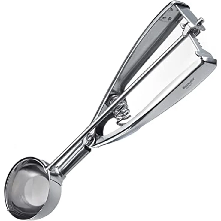 Westmark Eisportionierer, Für gleichmäßige Eiskugeln, Ø 4 cm, Rostfreier Edelstahl, Profi, Silber, 62932270 – Bild 1