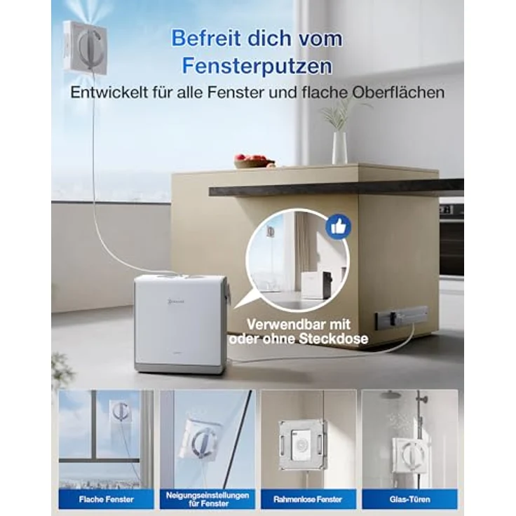 ECOVACS Fensterputzroboter WINBOT W2 PRO OMNI – Bild 3
