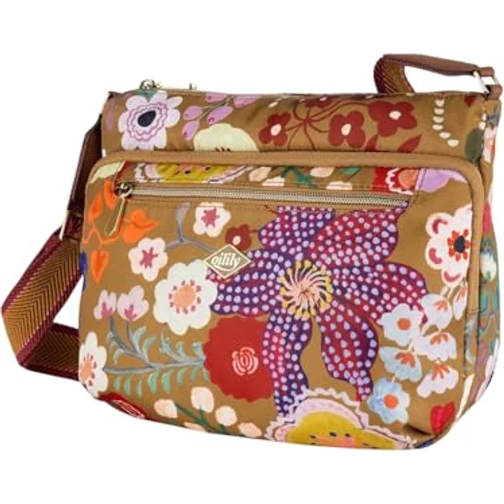 Oilily Tide Spirits Stetson Umhängetasche, 27 cm, Braun, ideal für den Alltag – Bild 2
