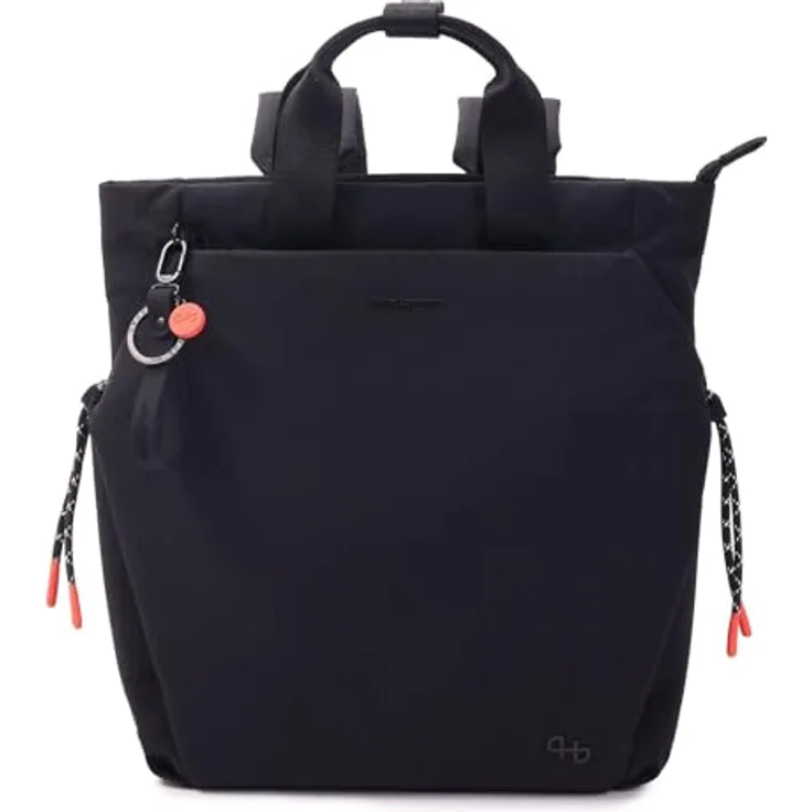 Hedgren String Norio City Rucksack, 31 cm, schwarz, 100% Polyester, kompakt und leicht