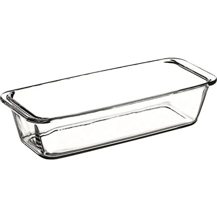 Dajar AMBITION Kastenform aus Glas 31 cm Königskuchenform Kuchenform Auflaufform Brotkasten Pastetenform Brotbackform transparent Excellent – Bild 1