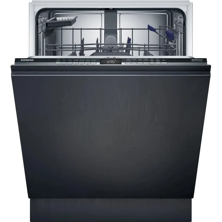 Siemens SN63EX02BD Geschirrspüler mit varioSpeed Plus, autoOpen dry, glassZone und timeLight Projektion