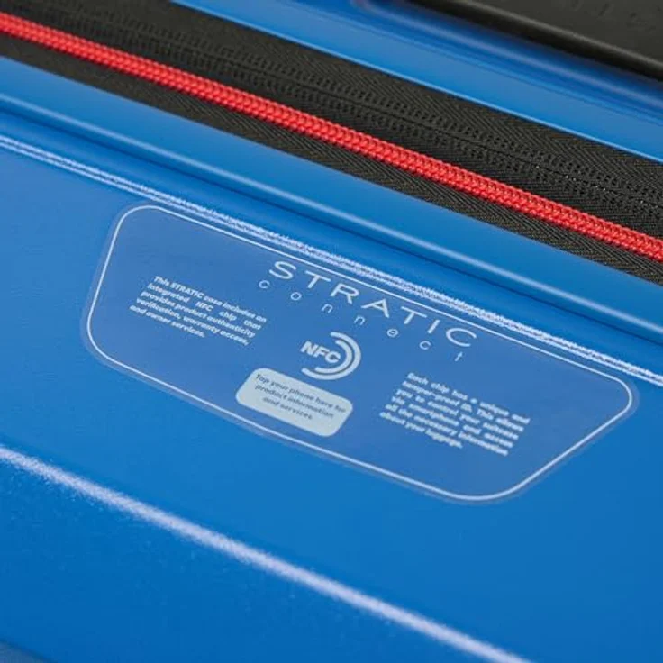Stratic Buzz Kabinentrolley S 54 cm, 4 Rollen, blau, 100% Polycarbonat – Bild 9