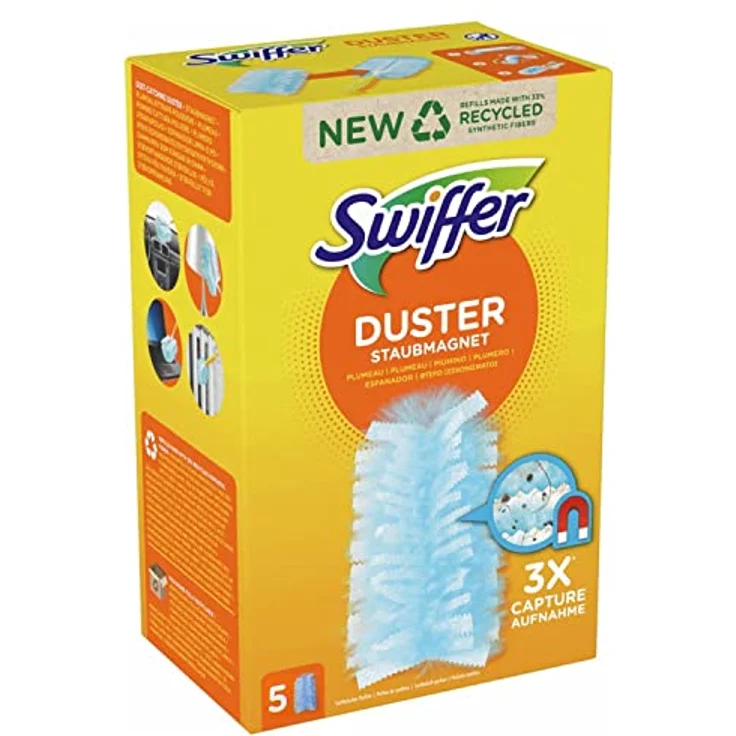 Swiffer Staubmagnet Tücher Nachfüllpackung, 5 Stück – Bild 2
