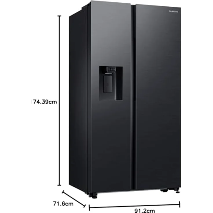 Samsung RS64DG5303B1EF Side-by-Side Kühlschrank, 417L Kühlbereich, 345 kWh/Jahr, Energieklasse E, NoFrost – Bild 11