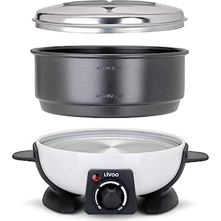 Domoclip Premium 106DOC Fondue-Set, 23,6 x 20,5 x 15,3 cm – Bild 4