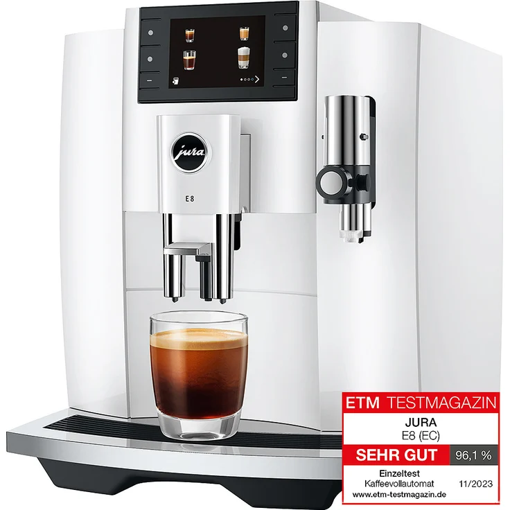 JURA E8 (EC), Piano White (15585) – Bild 1