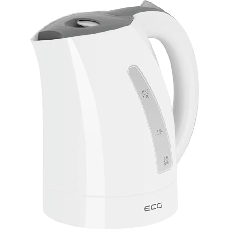 ECG RK 1712 Surfer, Wasserkocher 1,7 L, 2200 W, BPA-freies Kunststoffdesign, drehbarer Sockel, mit Trockengehschutz und Kalkfilter – Bild 2