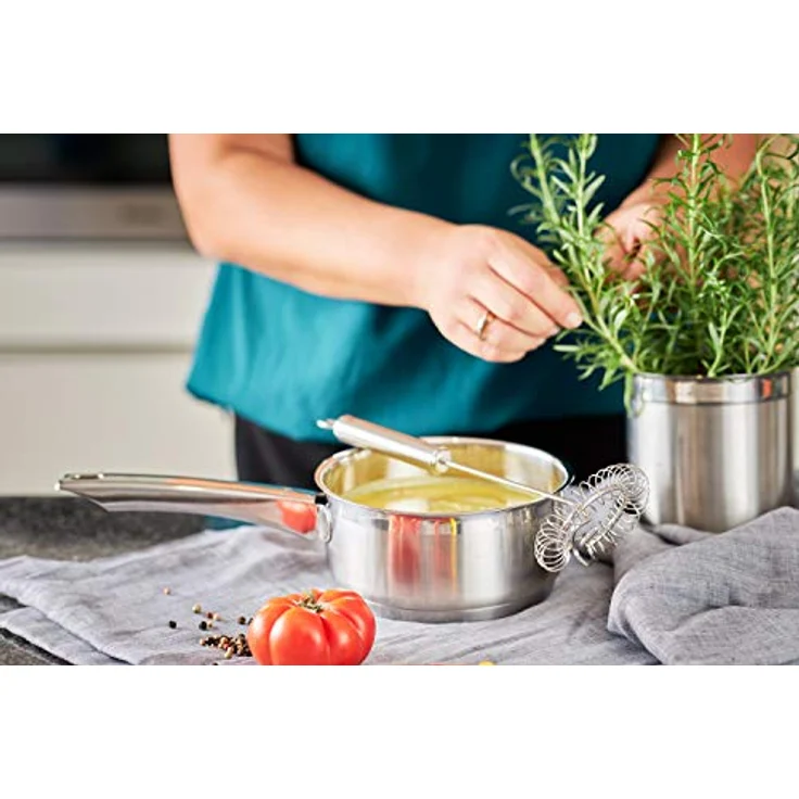 Rösle Spiralbesen, hochwertiger Saucenbesen für alle Bereiche des Topfbodens, Edelstahl 18/10, spülmaschinengeeignet, 27 cm – Bild 2