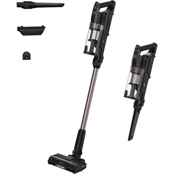 Hoover Akku-Stielstaubsauger Hoover HF1 Plus Akkustaubsauger, Handstaubsauger mit bis zu 45 Minuten Laufzeit, anti-verheddernde Bürste, Parkfunktion, LED-Licht, inklusive Zubehör – Bild 5