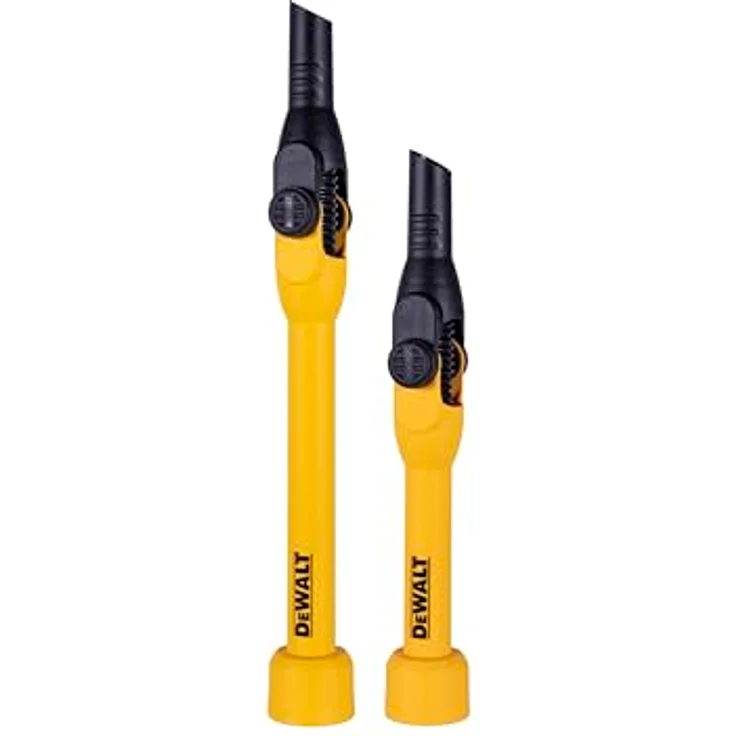 DeWalt DXVA00-1200E, Sauger-Verlängerungsrohr (2-tlg.) mit 180°-Gelenk und 5 Rastpositionen für schwer erreichbare Bereiche – Bild 3