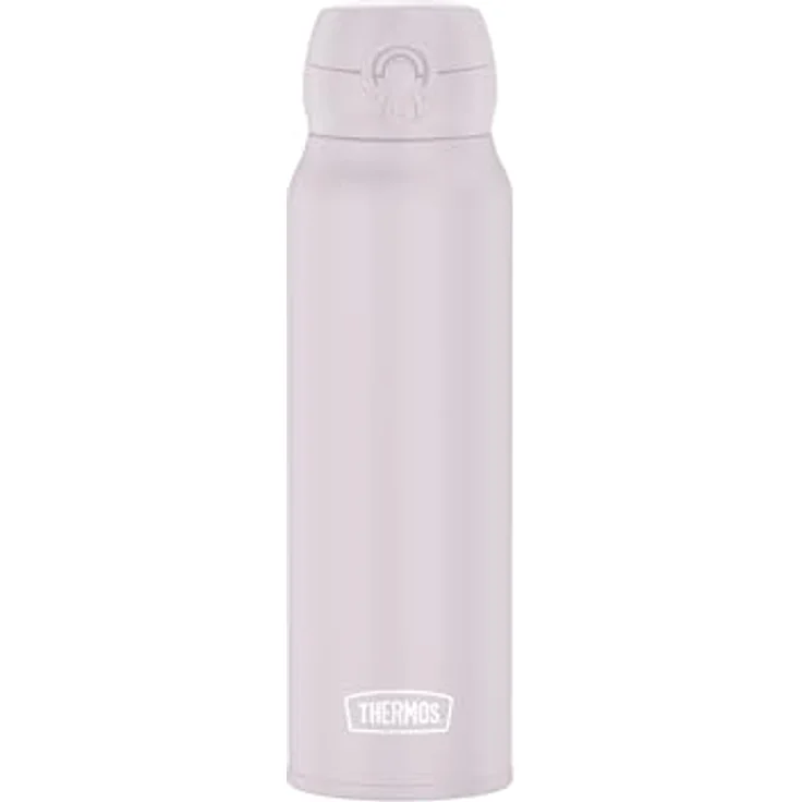 THERMOS ULTRALIGHT BOTTLE 0,75l, isolierte Edelstahlflasche in soft pink mat, bis zu 10 h heiß / 24 h kalt, absolut dicht für Wasser und Tee – Bild 1