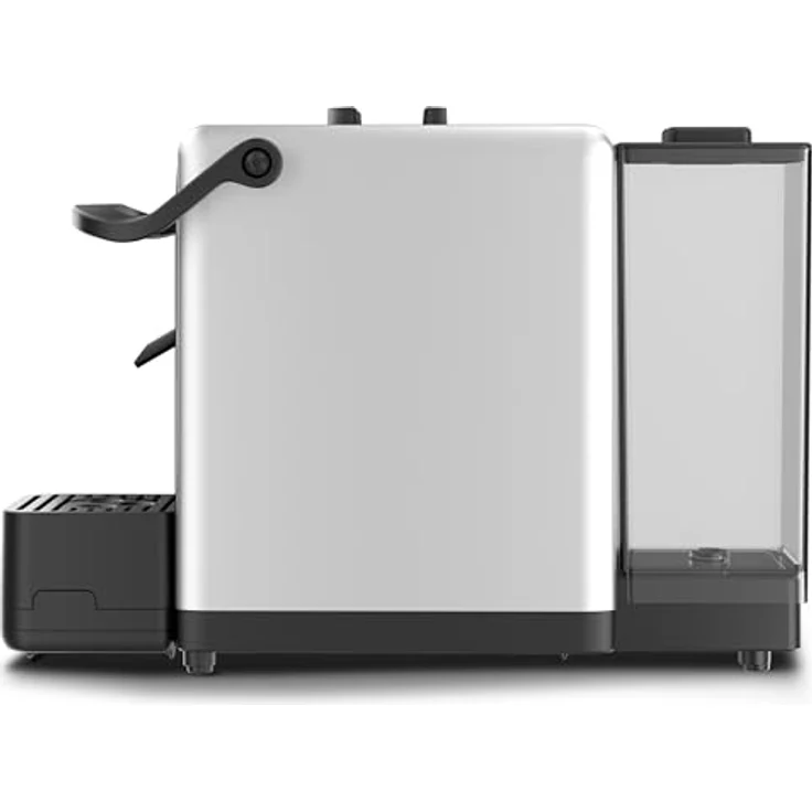 Didiesse Dark Side, Kaffeepadmaschine in Silber mit integriertem Zubehörfach und 1,3 L Wassertank – Bild 4