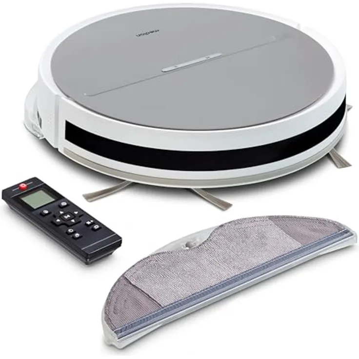 MEDION Saugroboter E35 SW mit 2000Pa Saugkraft und Gyro-Navigation