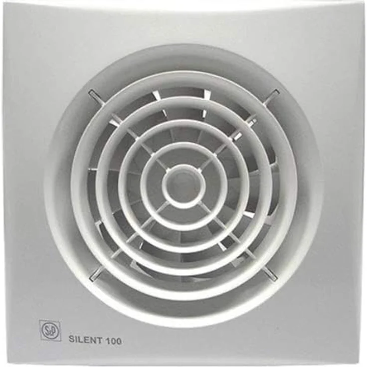 Thermorex 200.34.3102.2 Abluftventilator, Wandventilator mit 95 m³/h Luftstrom, leise 27 dB, energieeffizient 8 W, Kunststoff, für 100 mm Rohrdurchmesser – Bild 2
