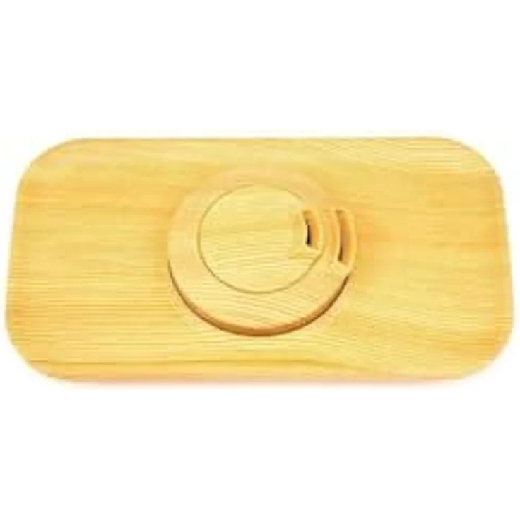 MEACO Deluxe 202 Holzdeckel und -füße Set, Ersatzabdeckung und 4 Füße für Luftbefeuchter, Holzoptik – Bild 5