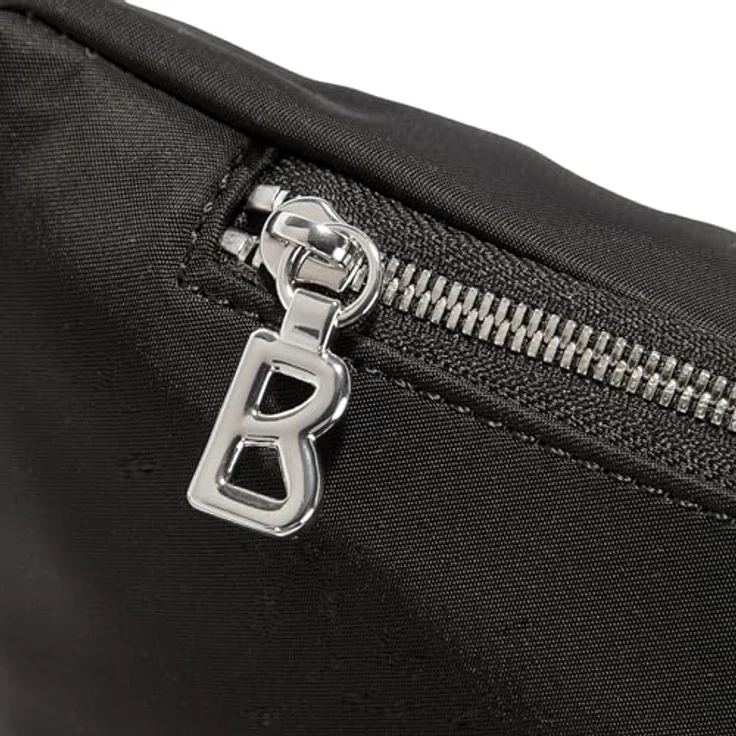 BOGNER Janica Hipbag, Gürteltasche in Schwarz mit verstellbarem Hüftgurt und zwei Zipperfächern – Bild 5